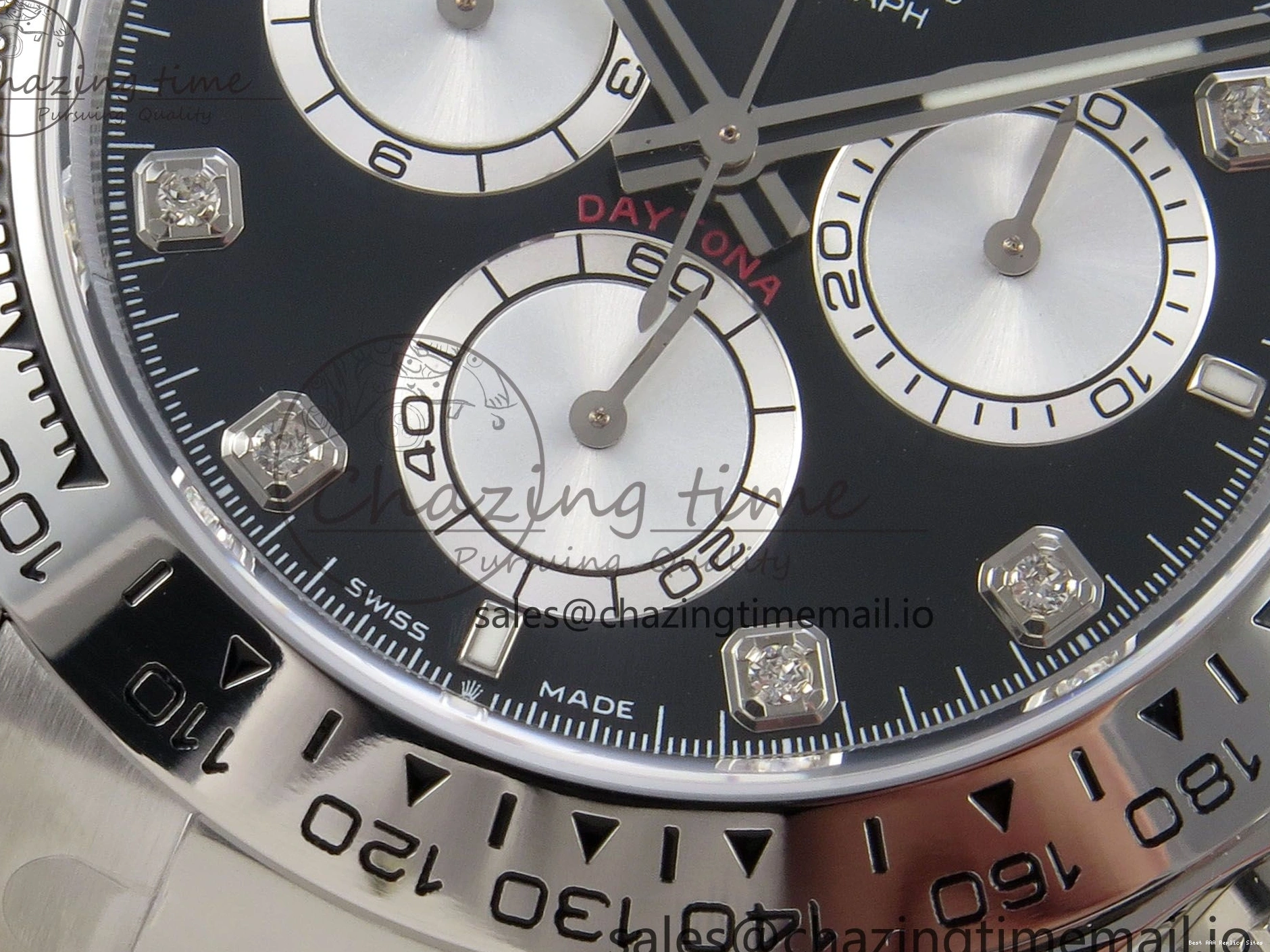 Good Copy Rolex Watches DD Tailored 1:1 SS Clone Daytona SS Clean on 126509 Best Black Edition Bracelet Dial 255 Super 1218